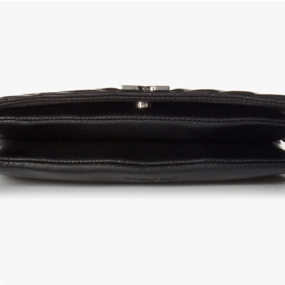 Sam Edelman Rose Quilted Black Crossbody - Picture 5 of 6